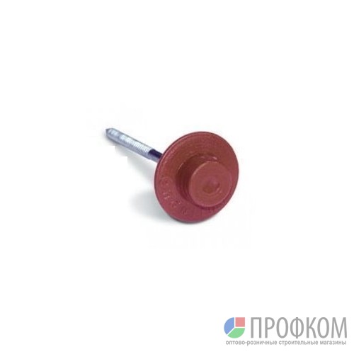Гвозди с литой шляпкой красные - Комплектующие для кровли Ондулин ...