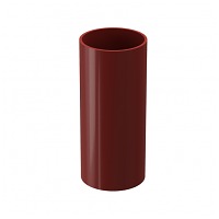 Döcke STANDARD Труба водосточная 80 мм * 3м (Красный), шт PVTB-1114