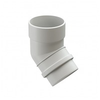 Döcke LUX Колено 45˚ (Пломбир), шт PVLA-1044