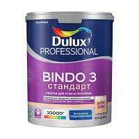 Краска Dulux Prof Bindo 3,   4,5л база BС (только под колеровку)