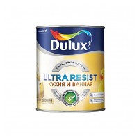 Краска Dulux Ultra Resist Кухня и ванная BW 1л