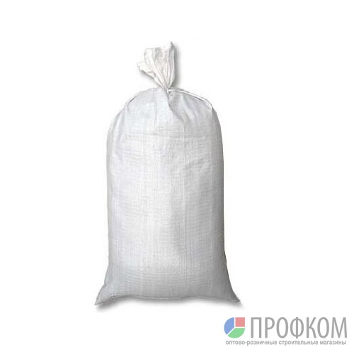 Мешок для мусора 55x105см полипропиленовый белый ВС 80гр