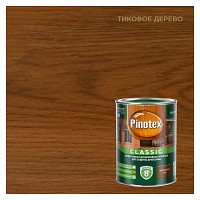 PINOTEX Classic пропитка (тиковое дерево) 1л