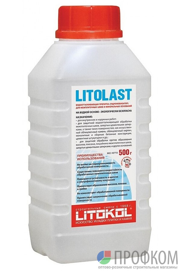 Пропитка для швов LitoLAST 0,5 кг - Затирки для швов LITOKOL ...