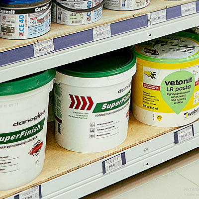 Финишная шпатлевка в магазине Профком Саратов